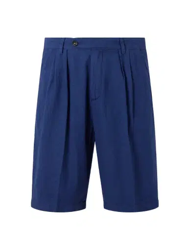 Massimo Alba Cliff Straight-Leg Pleated Cotton Bermuda Shorts - Men | Thumbnail 1 Massimo Alba Cliff Straight-Leg Pleated Cotton Bermuda Shorts - Men | Thumbnail 1
