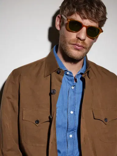 Garrett Leight California Optical Lachman Round-Frame Acetate Sunglasses - Men | Thumbnail 2