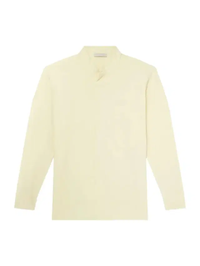 Grandad-Collar Silk Shirt - Men