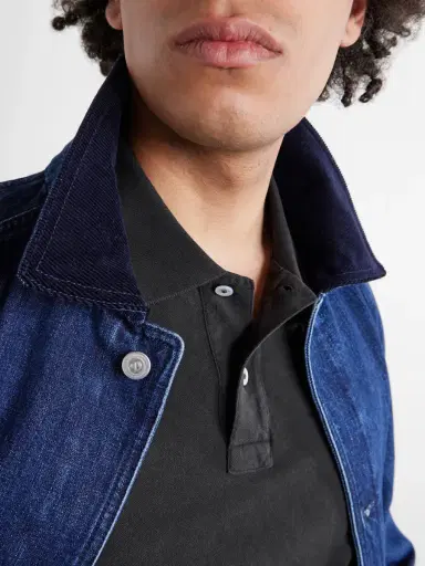 Drake's Stone-Washed Cotton-Piqué Polo Shirt - Men | Thumbnail 5