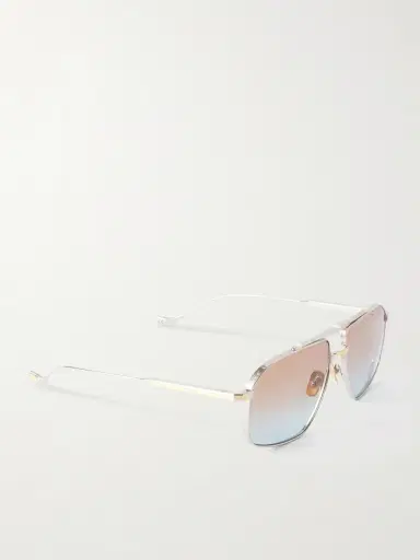 Cutler and Gross 1424 Aviator-Style Gold-Tone and Silver-Tone Sunglasses - Men | Thumbnail 3 Cutler and Gross 1424 Aviator-Style Gold-Tone and Silver-Tone Sunglasses - Men | Thumbnail 3