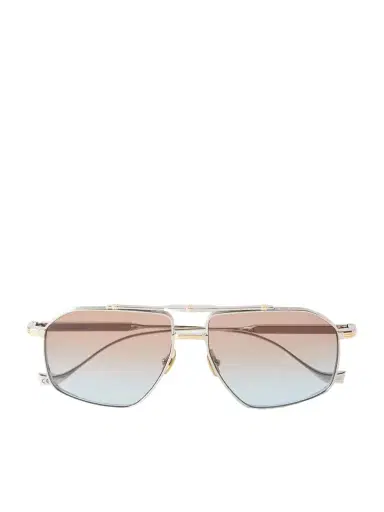 Cutler and Gross 1424 Aviator-Style Gold-Tone and Silver-Tone Sunglasses - Men | Thumbnail 1 Cutler and Gross 1424 Aviator-Style Gold-Tone and Silver-Tone Sunglasses - Men | Thumbnail 1