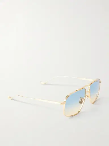 Cutler and Gross 1424 Aviator-Style Silver-Tone Sunglasses - Men | Thumbnail 3 Cutler and Gross 1424 Aviator-Style Silver-Tone Sunglasses - Men | Thumbnail 3