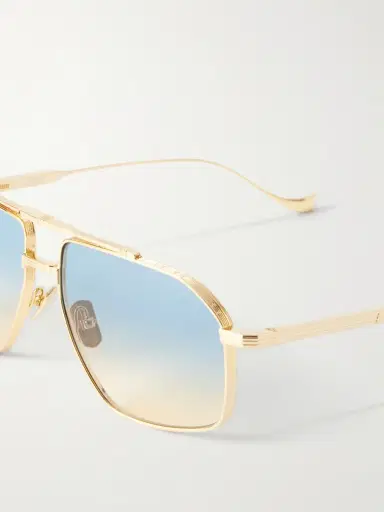 Cutler and Gross 1424 Aviator-Style Silver-Tone Sunglasses - Men | Thumbnail 5 Cutler and Gross 1424 Aviator-Style Silver-Tone Sunglasses - Men | Thumbnail 5