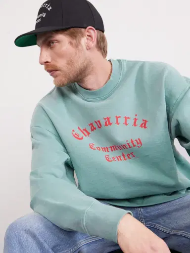 Willy Chavarria Chavarria Community Center Embroidered Twill Baseball Cap - Men | Thumbnail 3