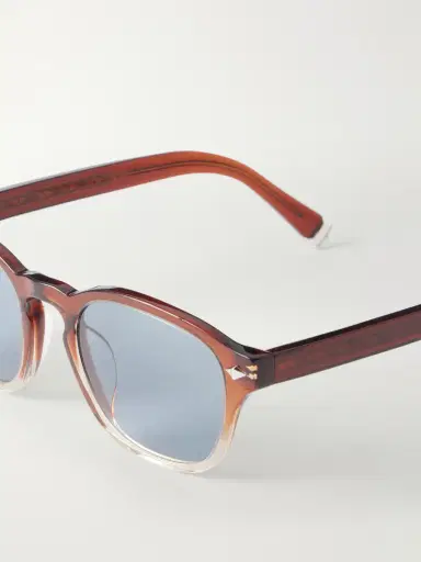 Brunello Cucinelli Round-Frame Acetate Sunglasses - Men | Thumbnail 5