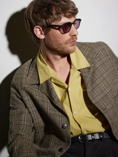 Garrett Leight California Optical Lachman Round-Frame Acetate Sunglasses - Men | Thumbnail 2 Garrett Leight California Optical Lachman Round-Frame Acetate Sunglasses - Men | Thumbnail 2
