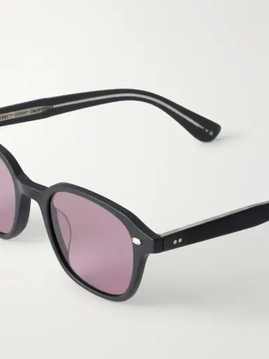 Garrett Leight California Optical Lachman Round-Frame Acetate Sunglasses - Men | Thumbnail 5 Garrett Leight California Optical Lachman Round-Frame Acetate Sunglasses - Men | Thumbnail 5
