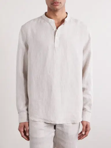 MR P. Linen Shirt - Men | Thumbnail 3 MR P. Linen Shirt - Men | Thumbnail 3