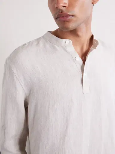 MR P. Linen Shirt - Men | Thumbnail 5 MR P. Linen Shirt - Men | Thumbnail 5