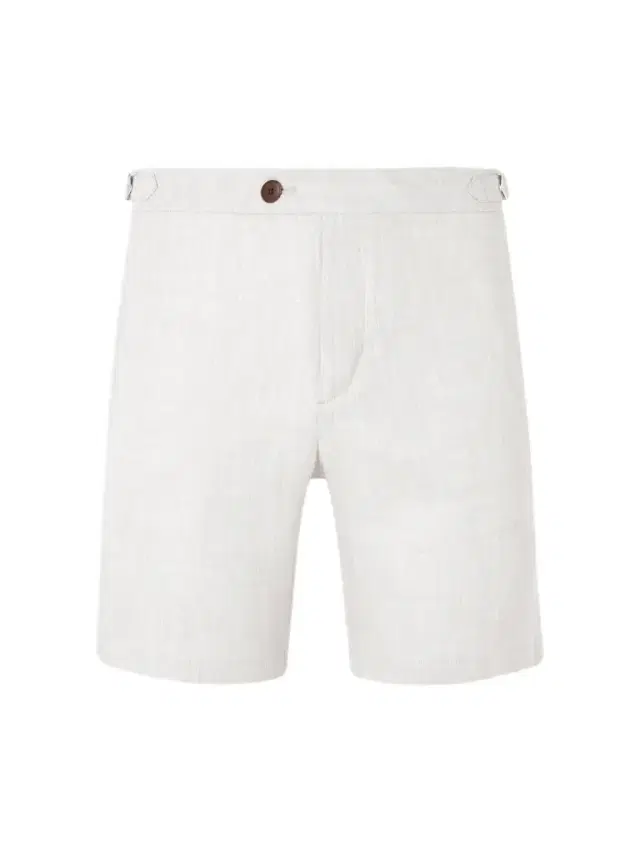 MR P. Straight-Leg Herringbone Linen Shorts - Men