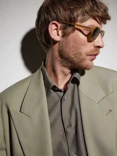 Garrett Leight California Optical Temescal Hexagon-Frame Acetate Sunglasses - Men | Thumbnail 4 Garrett Leight California Optical Temescal Hexagon-Frame Acetate Sunglasses - Men | Thumbnail 4