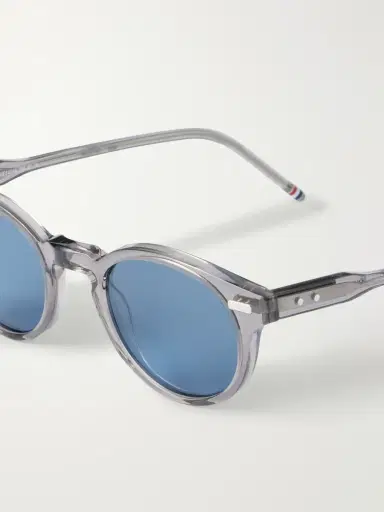 Thom Browne Round-Frame Acetate Sunglasses - Men | Thumbnail 5