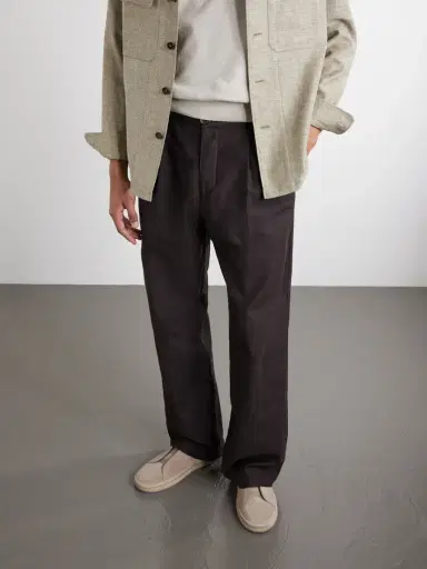 Zegna Triple Stitch™ Leather-Trimmed Suede Slip-On Sneakers - Men | Thumbnail 2 Zegna Triple Stitch™ Leather-Trimmed Suede Slip-On Sneakers - Men | Thumbnail 2
