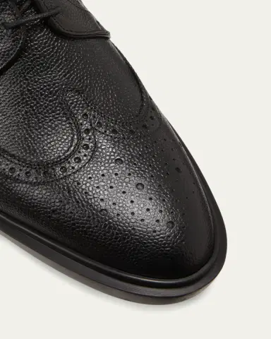Thom Browne Men's Classic Long Wing Brogue Shoes | Thumbnail 5