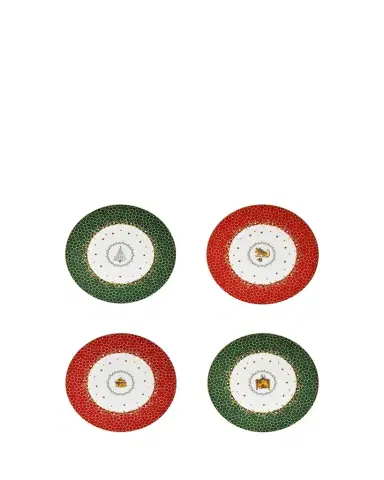 Bernardaud Assorted Salad Plates, Set of 4 | Thumbnail 1