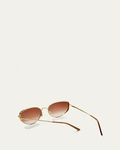 Cartier Panthere Metal Cat-Eye Sunglasses | Thumbnail 3
