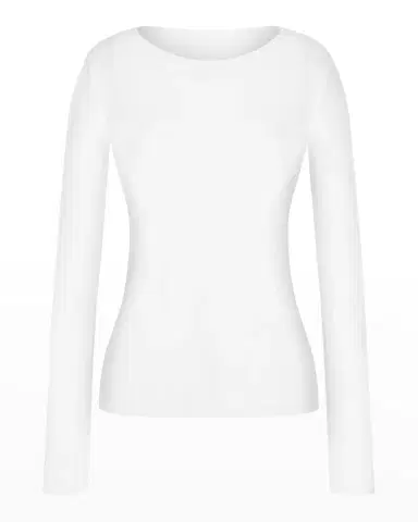 Wolford Aurora Pure Long-Sleeve Active Top | Thumbnail 1