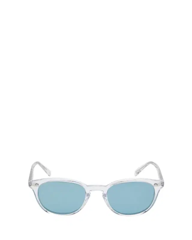 Oliver Peoples Desmon Round Polarized Acetate Sunglasses