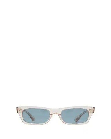 Oliver Peoples Semi-Transparent Acetate & Crystal Rectangle Sunglasses | Thumbnail 1 Oliver Peoples Semi-Transparent Acetate & Crystal Rectangle Sunglasses | Thumbnail 1