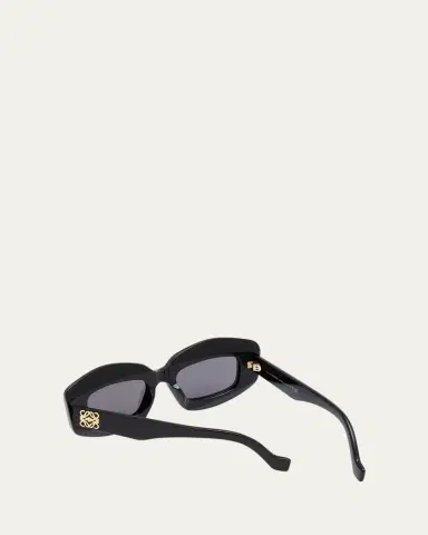Loewe Anagram Acetate Rectangle Sunglasses | Thumbnail 3