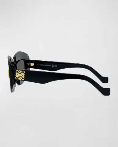 Loewe Anagram Acetate Rectangle Sunglasses | Thumbnail 7