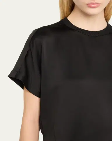 Simkhai Addy Short-Sleeve Combo T-Shirt | Thumbnail 5 Simkhai Addy Short-Sleeve Combo T-Shirt | Thumbnail 5