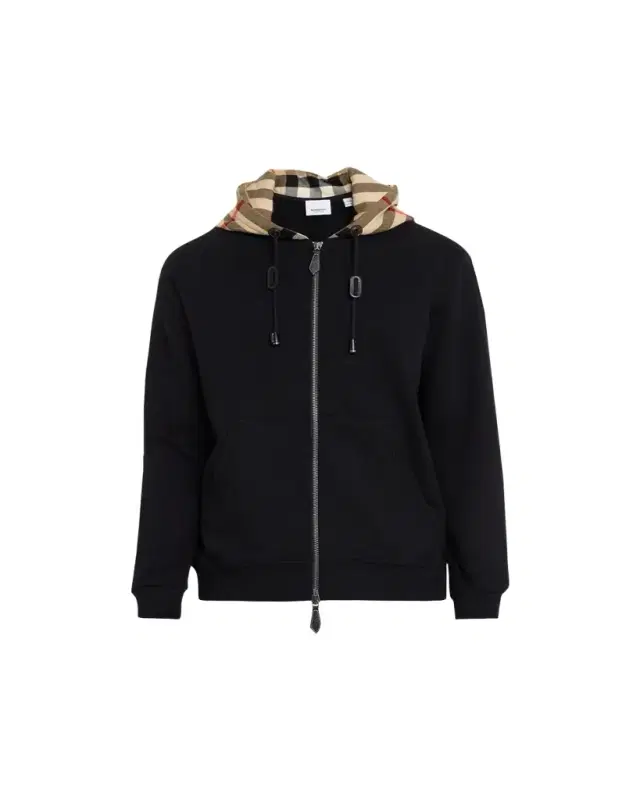 Men's Samuel Full-Zip Check Hoodie