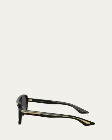 KHAITE x Oliver Peoples 1977c Oversized Aviator Sunglasses | Thumbnail 3 KHAITE x Oliver Peoples 1977c Oversized Aviator Sunglasses | Thumbnail 3