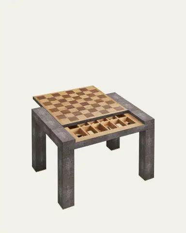 AERIN Faux Shagreen Chess Side Table | Thumbnail 3 AERIN Faux Shagreen Chess Side Table | Thumbnail 3