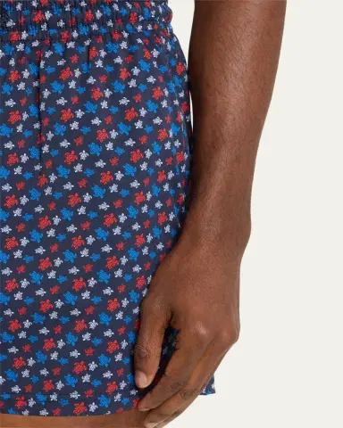 Vilebrequin Men's Micro-Turtle Swim Shorts | Thumbnail 4 Vilebrequin Men's Micro-Turtle Swim Shorts | Thumbnail 4