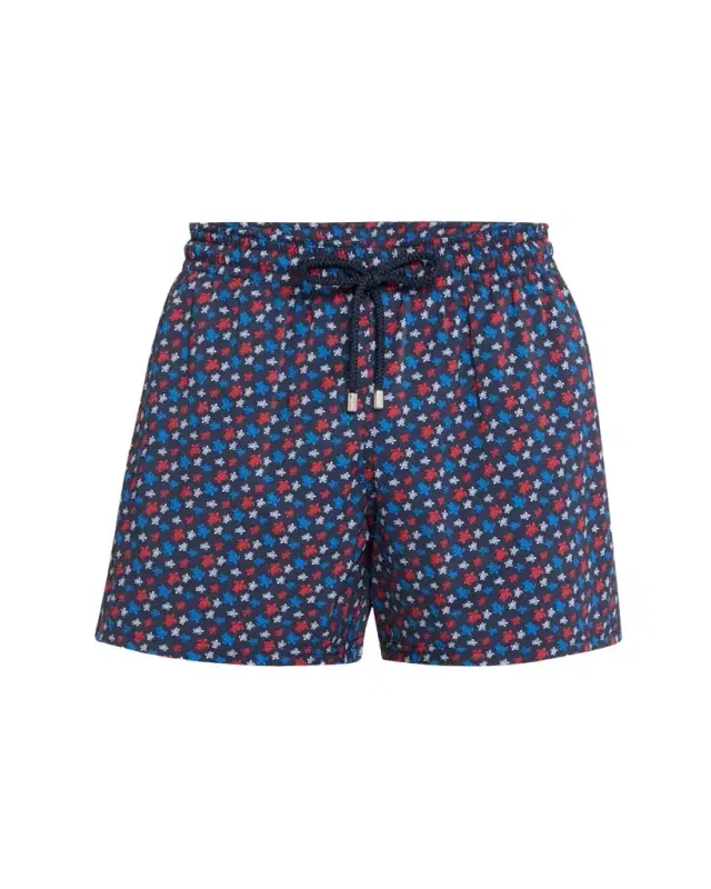 Vilebrequin Men's Micro-Turtle Swim Shorts