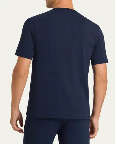 Hanro Men's Casual V-Neck T-Shirt | Thumbnail 3