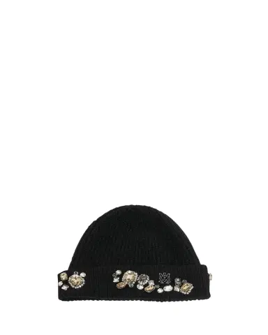 AMIRI Men's Chunky Crystal Beanie Hat | Thumbnail 1