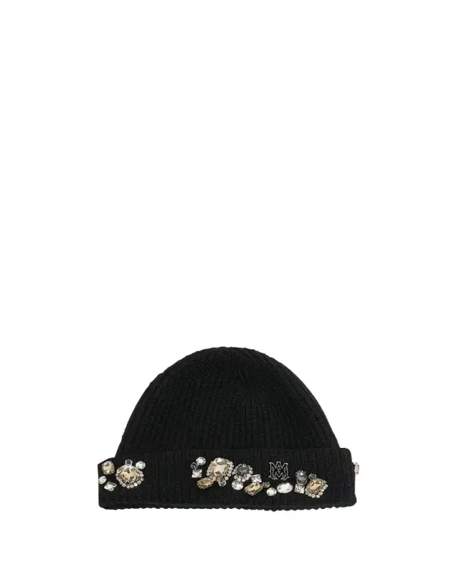Amiri Men's Chunky Crystal Beanie Hat