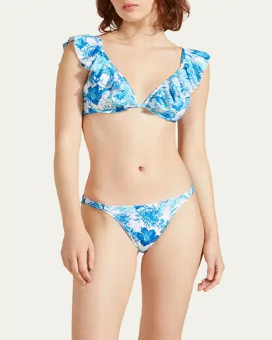 Vilebrequin Tahiti Flowers Jersey Bikini Bottoms | Thumbnail 2 Vilebrequin Tahiti Flowers Jersey Bikini Bottoms | Thumbnail 2