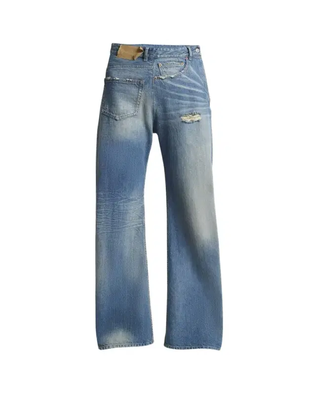 Deconstructed 5-Pocket Jeans