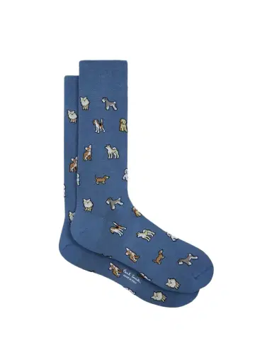 Paul Smith Men's Kyoto Dogs Crew Socks | Thumbnail 1
