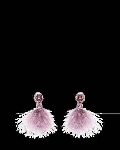 RANJANA KHAN Micro Pom Earrings | Thumbnail 2