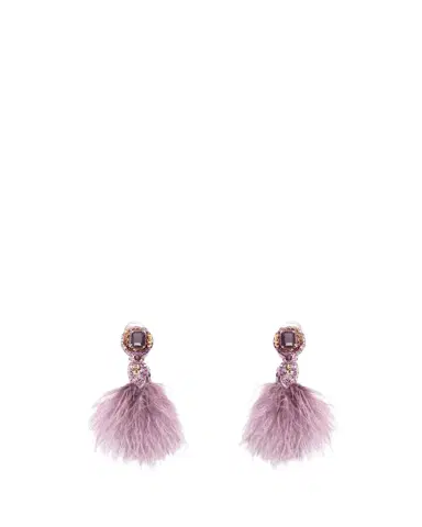 RANJANA KHAN Micro Pom Earrings | Thumbnail 1
