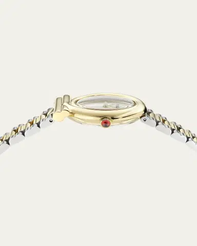 Ferragamo Gancini Twisted 28MM Two Tone Mother of Pearl Watch | Thumbnail 2