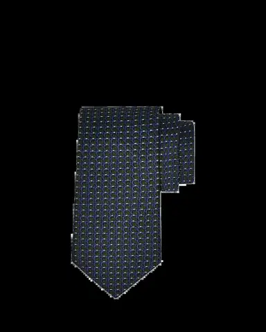 Ferragamo Men's Micro-Geometric Jacquard Silk Tie | Thumbnail 2 Ferragamo Men's Micro-Geometric Jacquard Silk Tie | Thumbnail 2