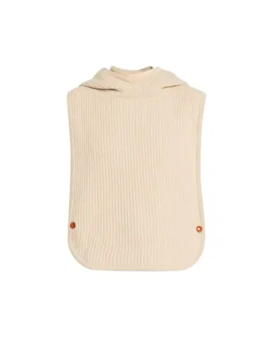 God’s True Cashmere Melange Cashmere Rib Hooded Vest | Thumbnail 1