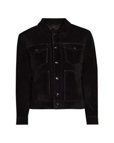 Tom Ford Men's Cashmere Suede Jacket | Thumbnail 1 Tom Ford Men's Cashmere Suede Jacket | Thumbnail 1