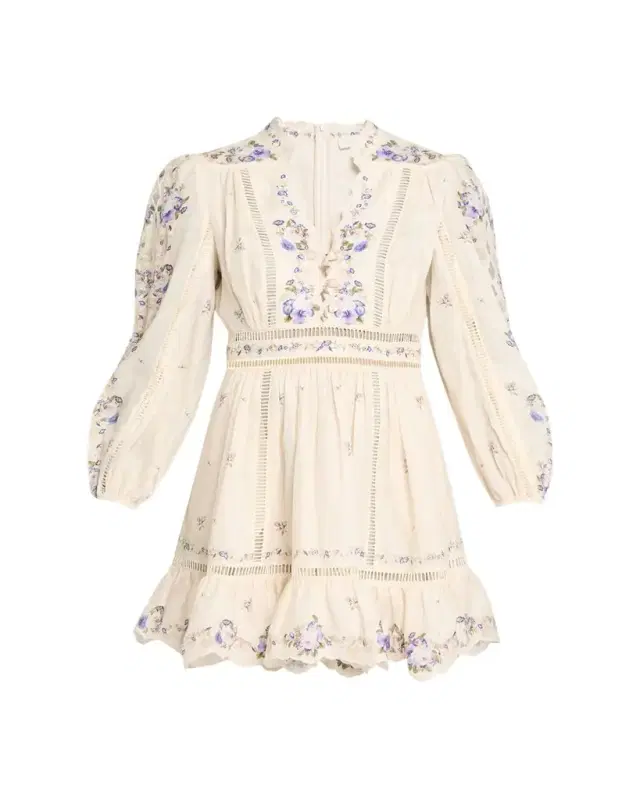 Patience Plunge Mini Dress