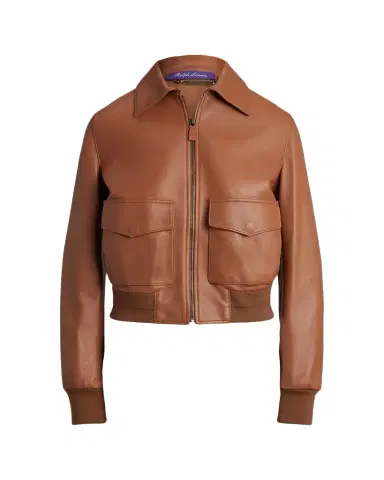 Ralph Lauren Collection Sullivan Leather Bomber Jacket | Thumbnail 1 Ralph Lauren Collection Sullivan Leather Bomber Jacket | Thumbnail 1