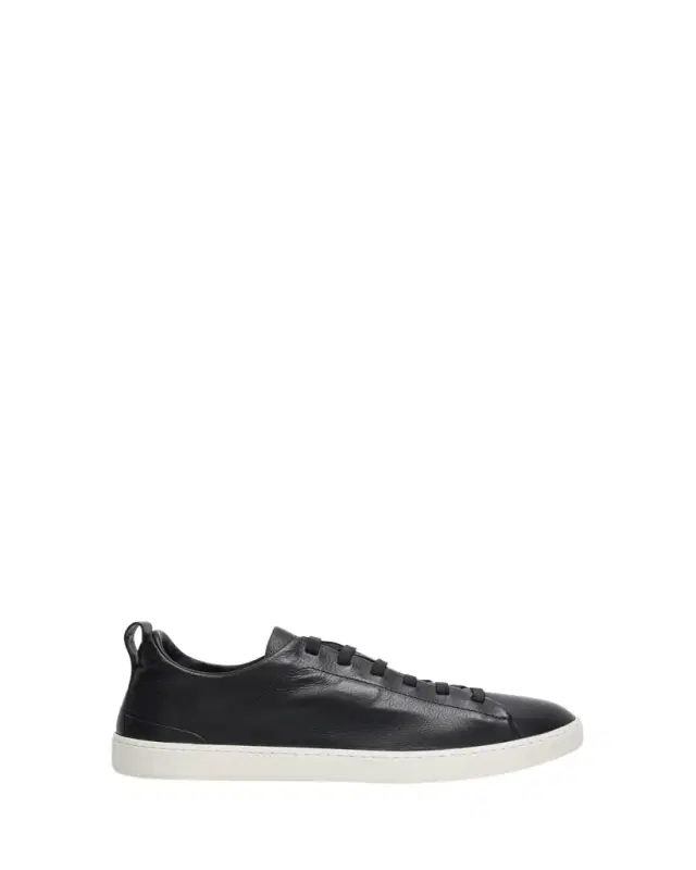 Men's Rochdale Soft Grained Leather Slip-On Sneakers