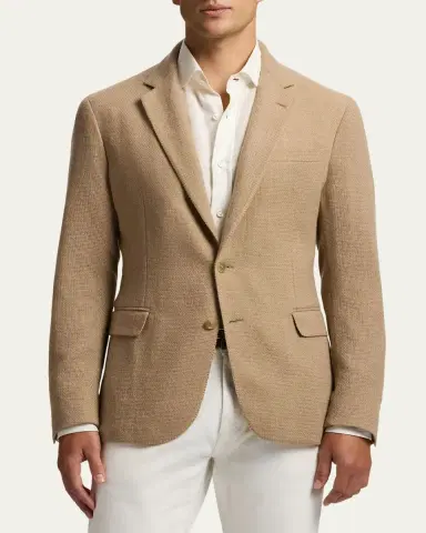 Ralph Lauren Purple Label Men's Hadley Single-Breasted Cashmere Sport Coat | Thumbnail 4 Ralph Lauren Purple Label Men's Hadley Single-Breasted Cashmere Sport Coat | Thumbnail 4