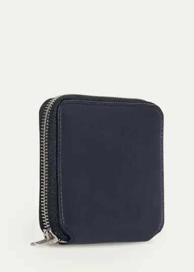 The Row Men's Small Leather Zip Wallet | Thumbnail 2