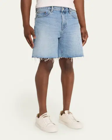Frame Men's Baggy Jean Cutoff Shorts | Thumbnail 4